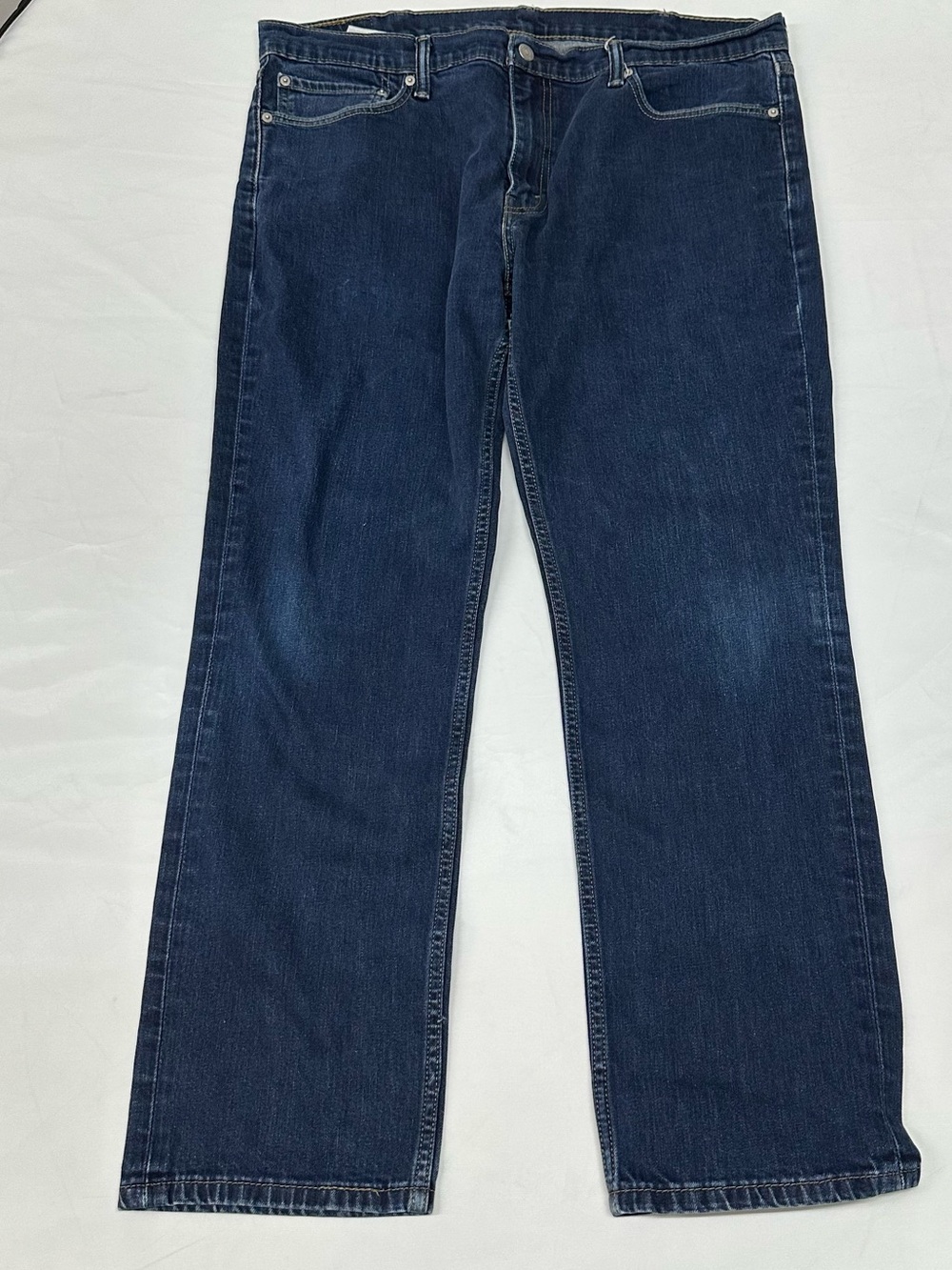 Levi's 511 Straight-Leg Jeans in Dark Blue Denim 38x30